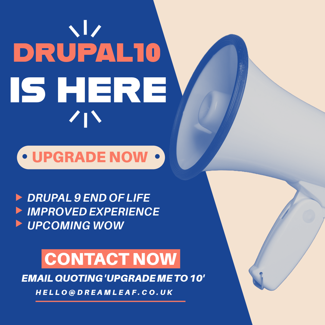 Drupal 10 Upgrade now